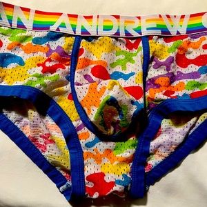 Andrew Christian Pride Camouflage Mesh Boxer w/ Almost Naked
